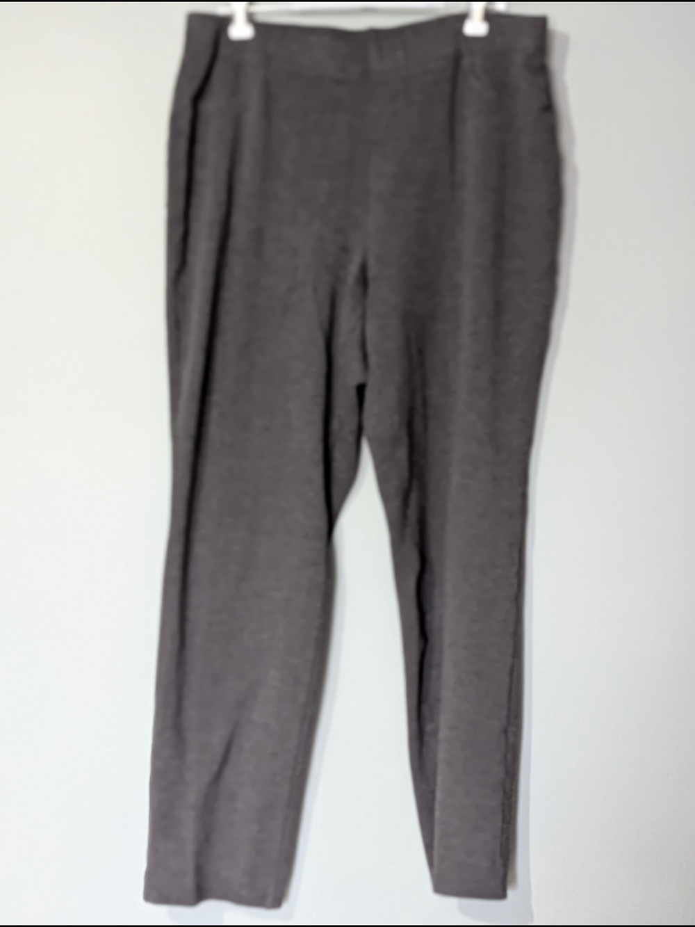 Karen Scott Women's Classic Gray Women's Pull-On Ponte Pants